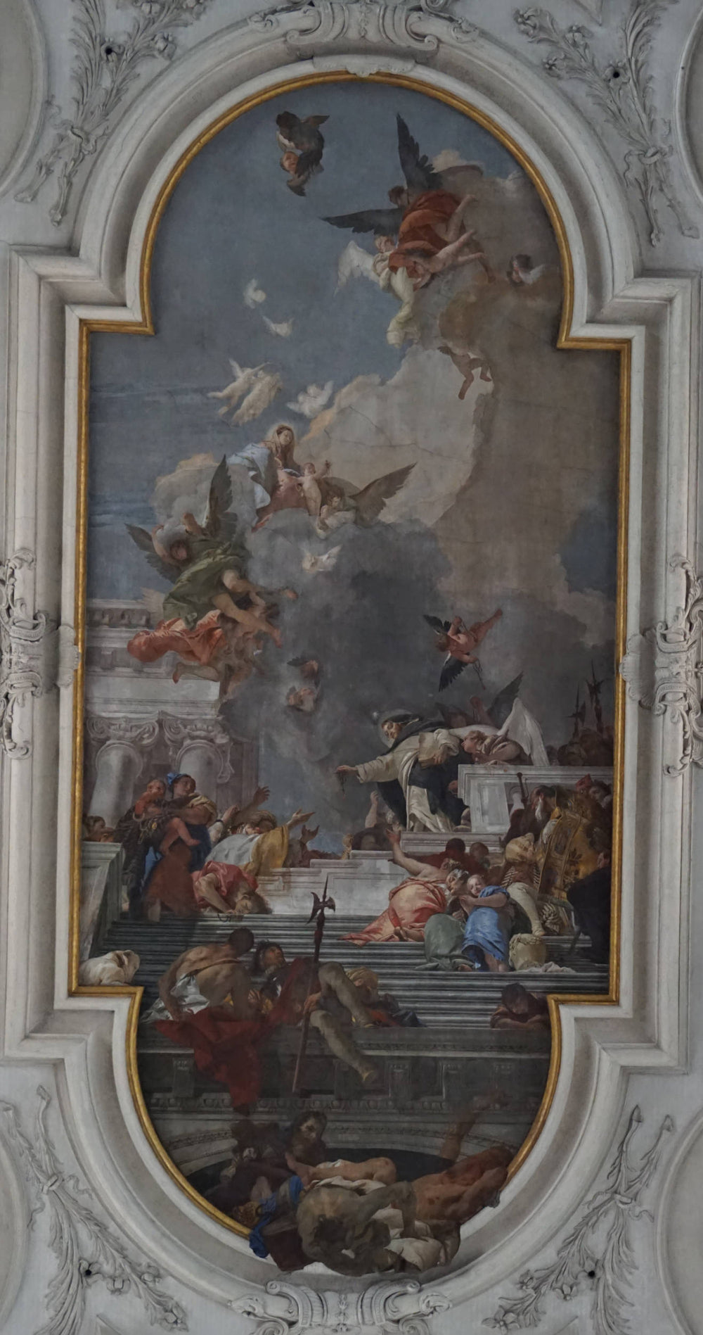 Ceiling, Church of Gesuati o Santa Maria del Rosario, Venice