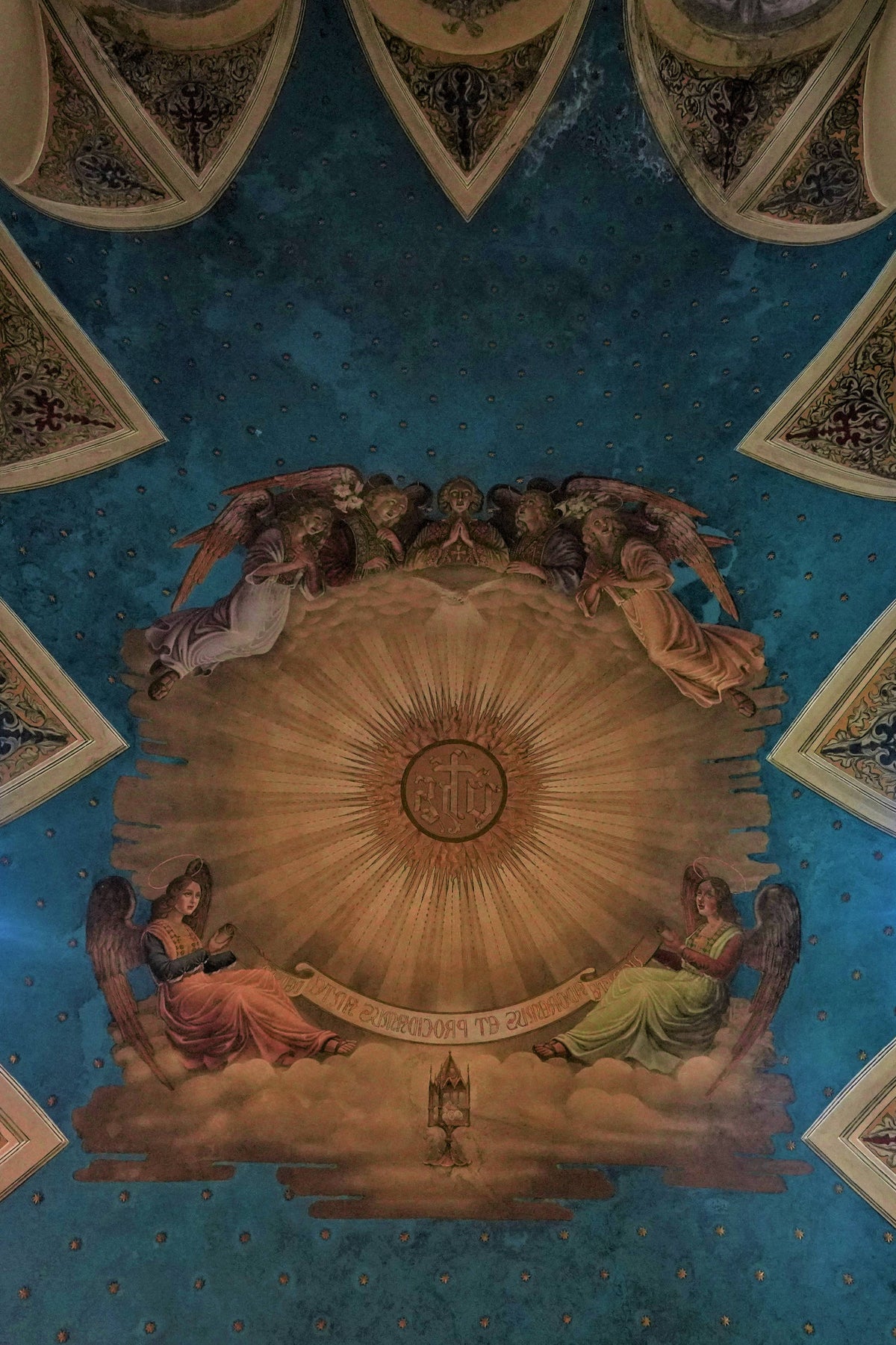 Ceiling Detail Basilica of San Francesco, Siena