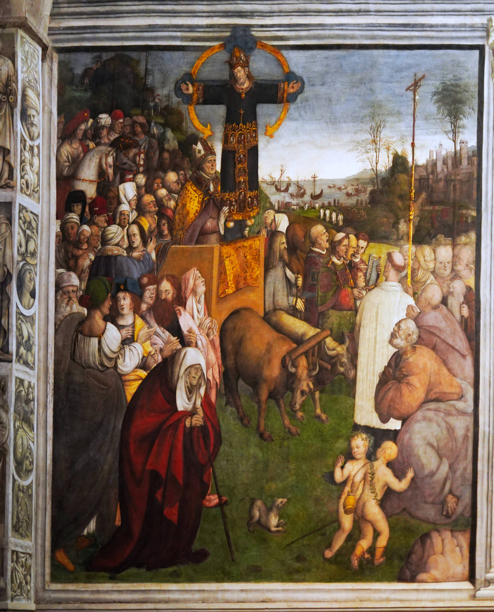 Painting, Volto Santo by Aspertini, San Frediano, Lucca
