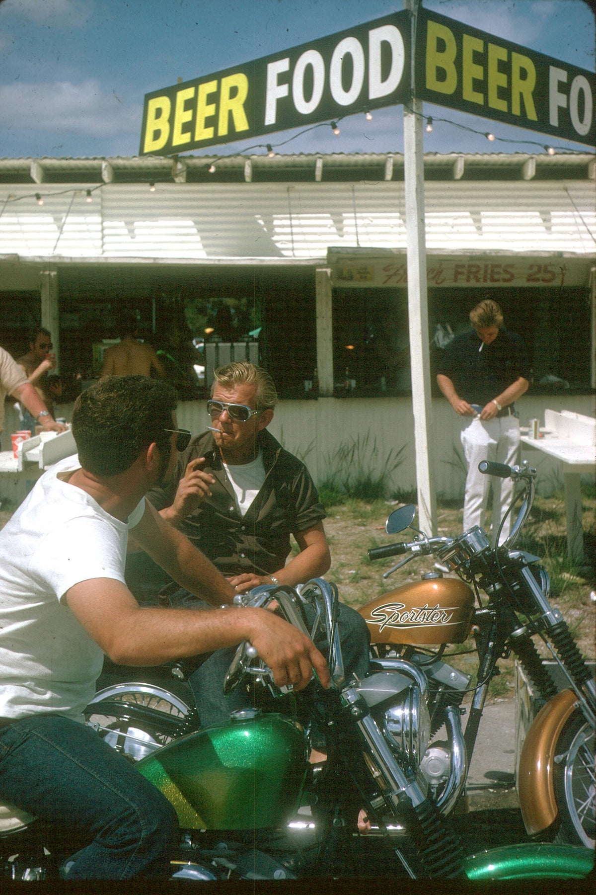 Spectators at Sebring Race, 1969