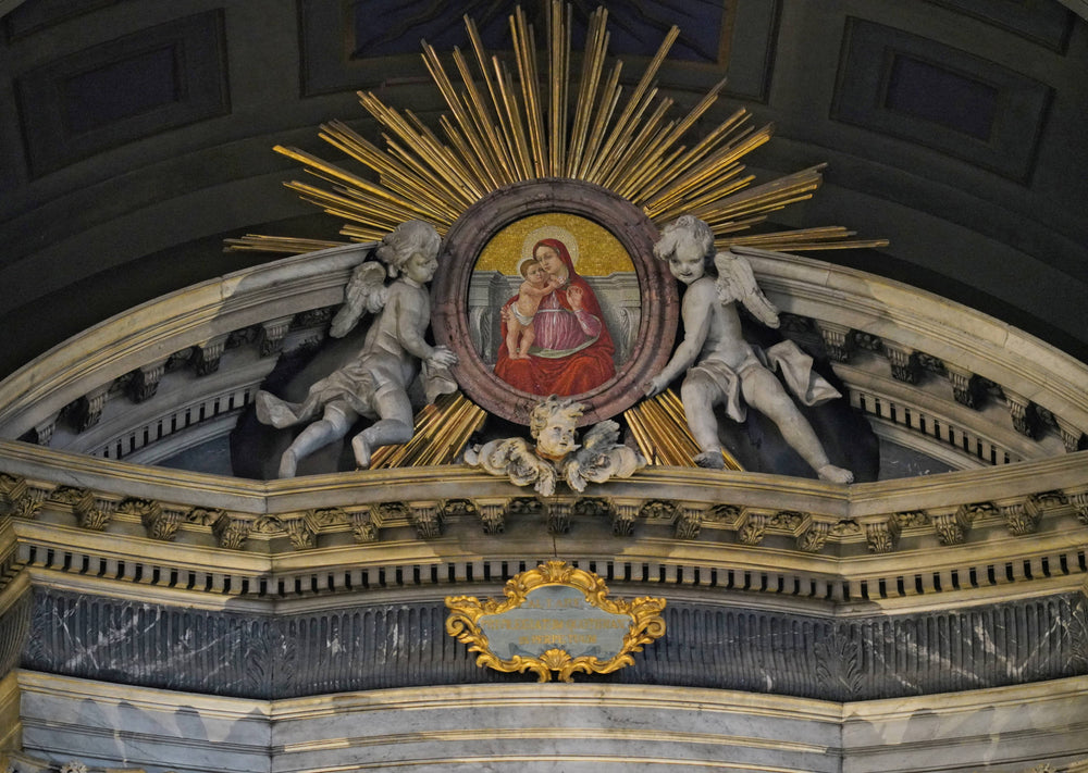 [Madonna Enthroned], Basilica of St. Lawrence in Lucina