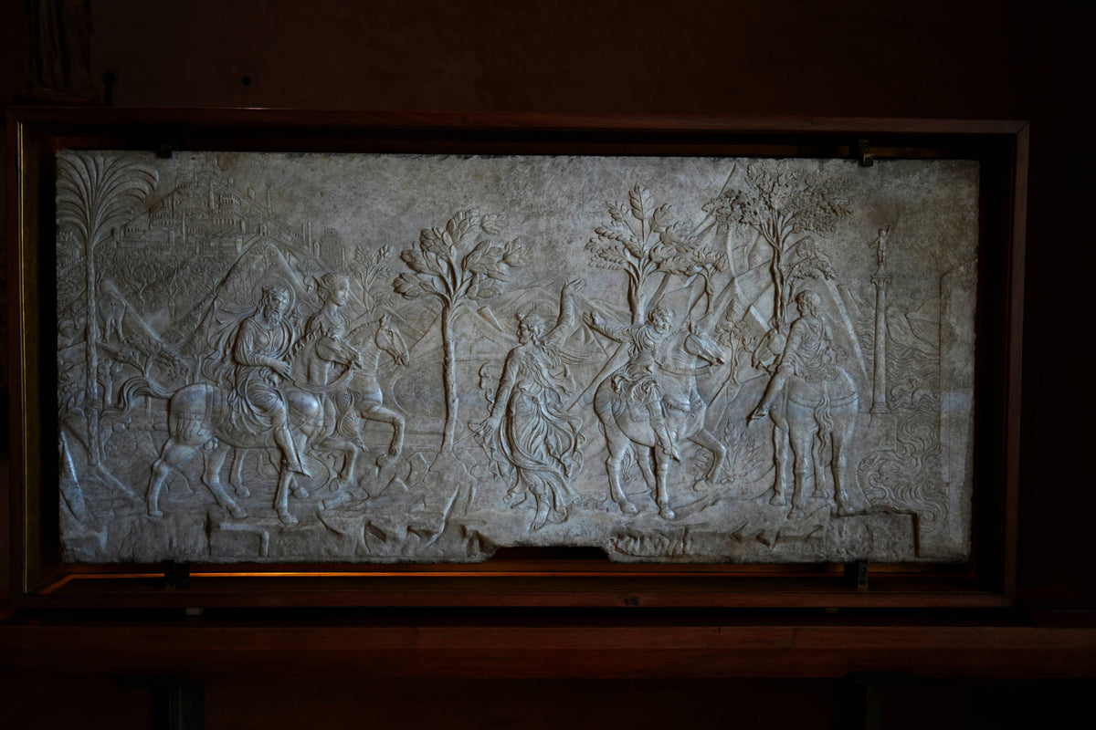 Saint Sigismond Traveling in Castello Sforesco, Milan