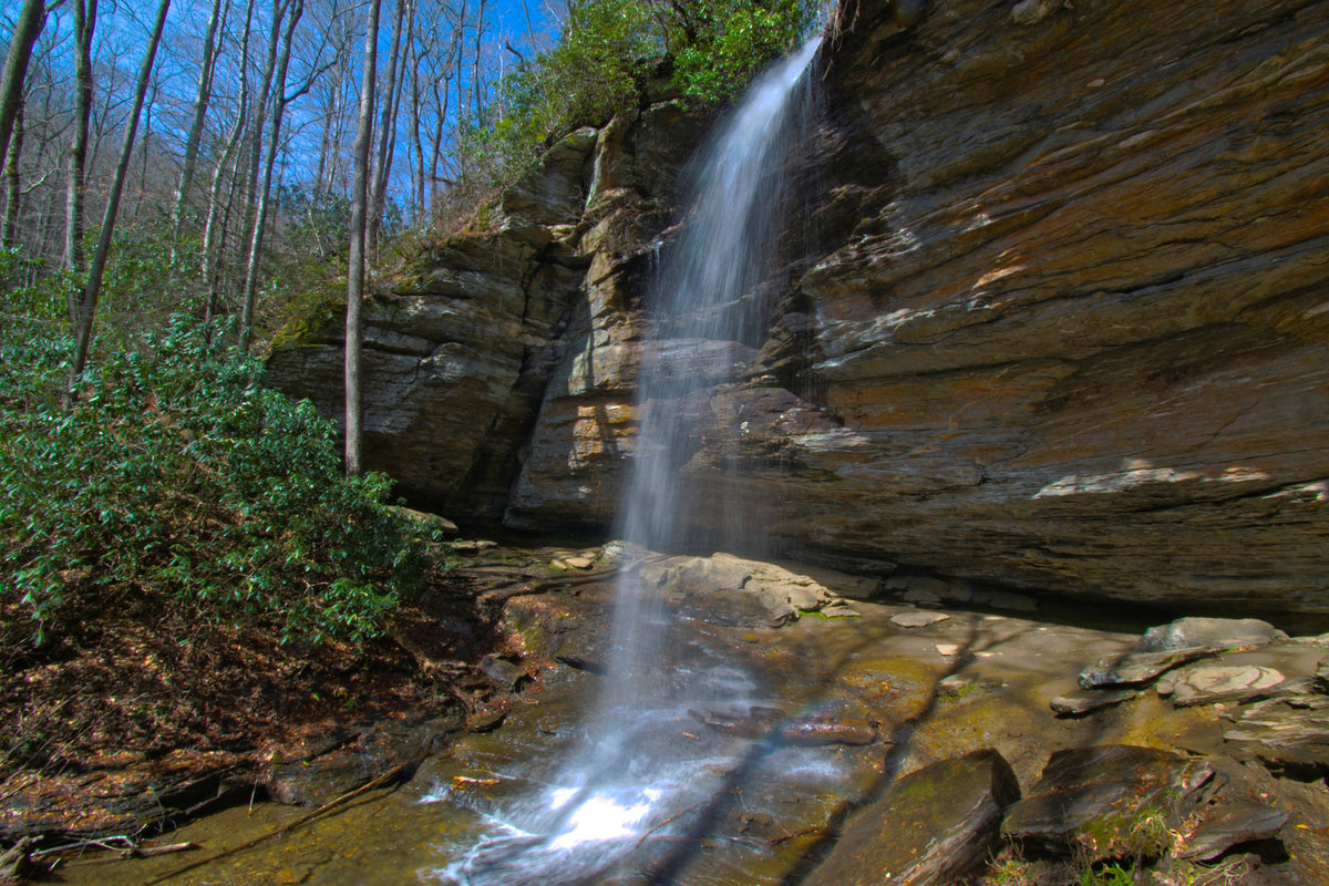 Moore Cove Falls , Pisgah Natl. For.