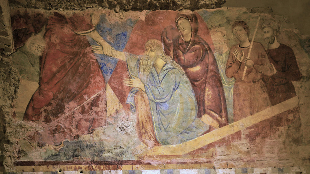 The Harrowing of Hell in the Crypt of the Duomo di Siena