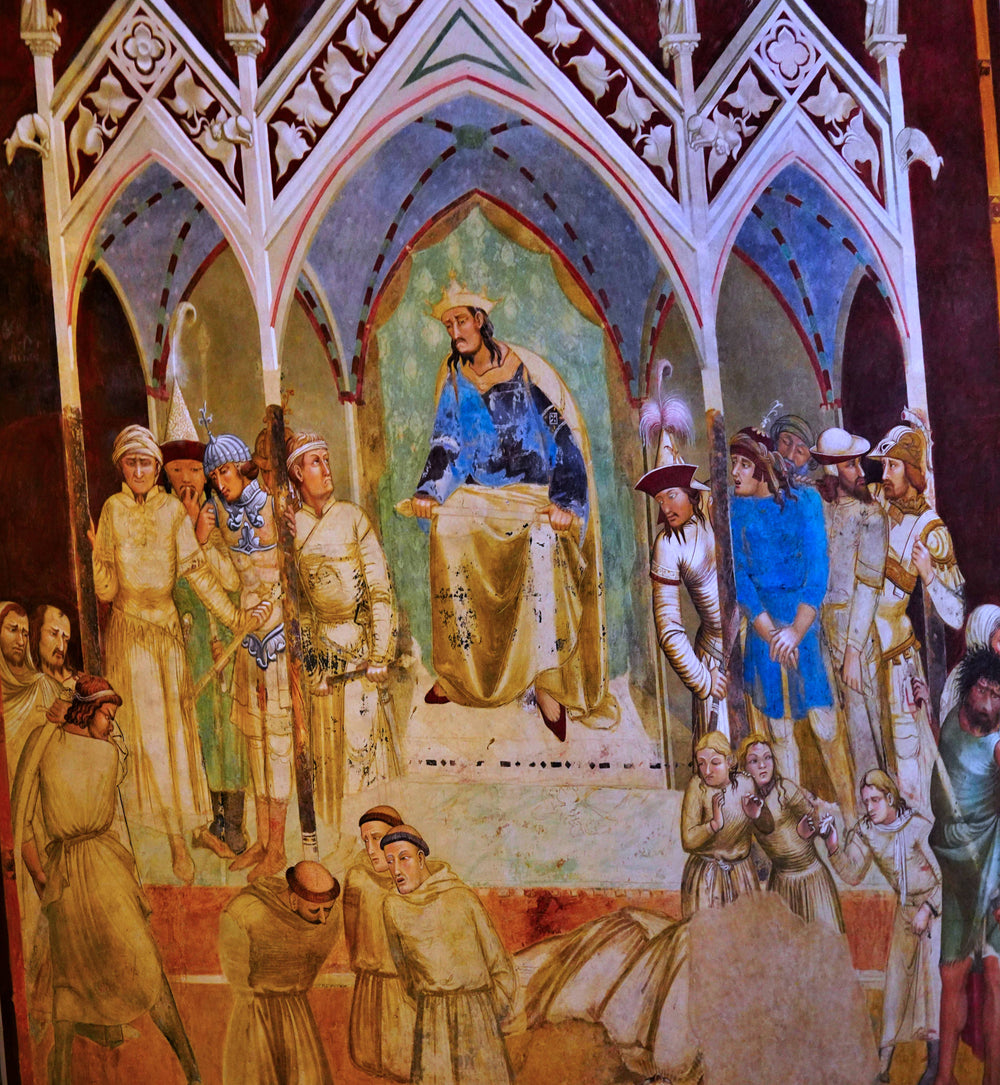 [Martyrdom of the Franciscans], Bas. of San Francisco, Siena