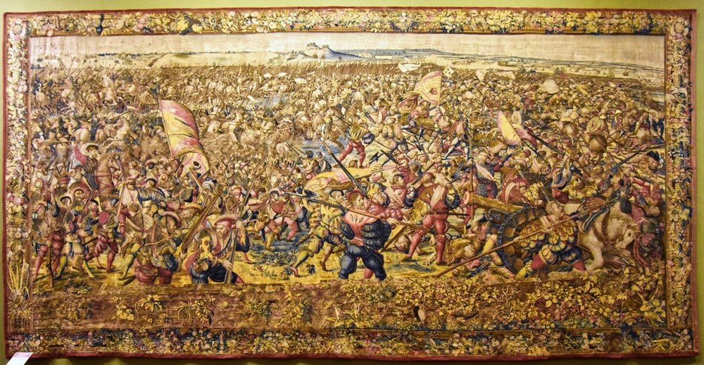 Tapestry, The Battle of Pavia, Museo e Real Bosco di Capodimonte, Naples