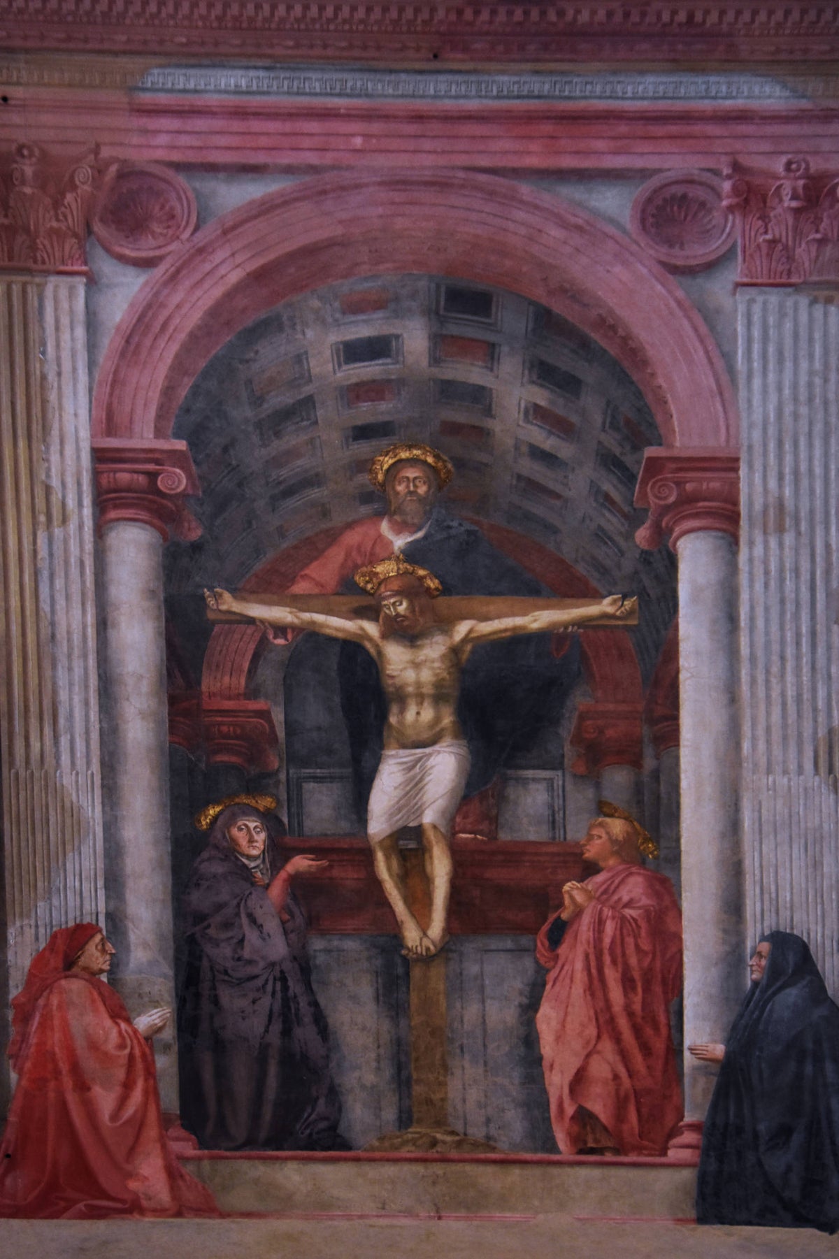 [The Holy Trinity] by Masaccio, Santa Maria Novella, Florence