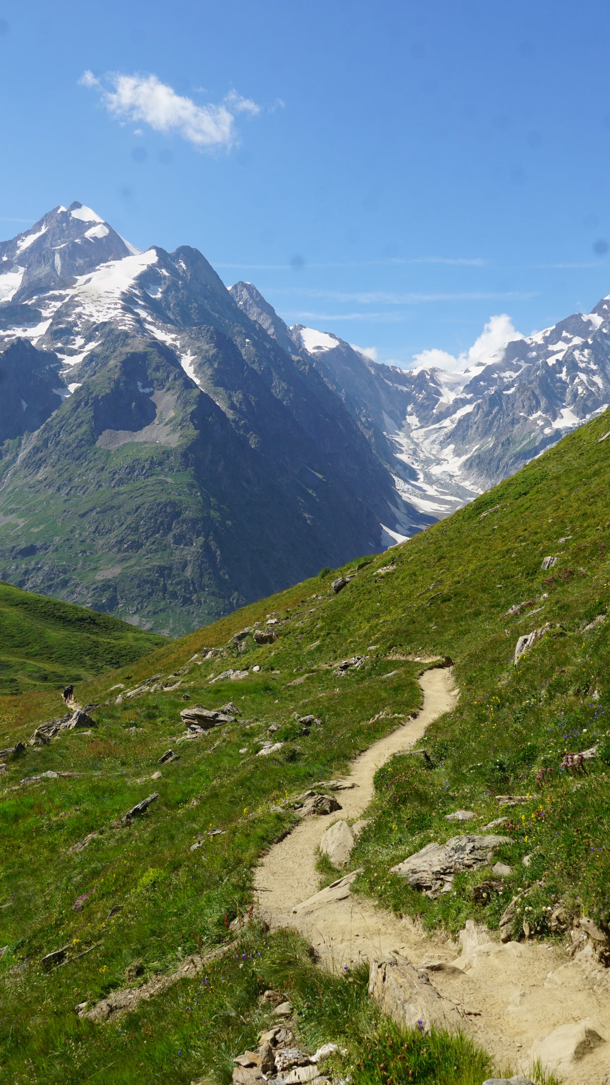 Trail to Col Ferret, Switzerland