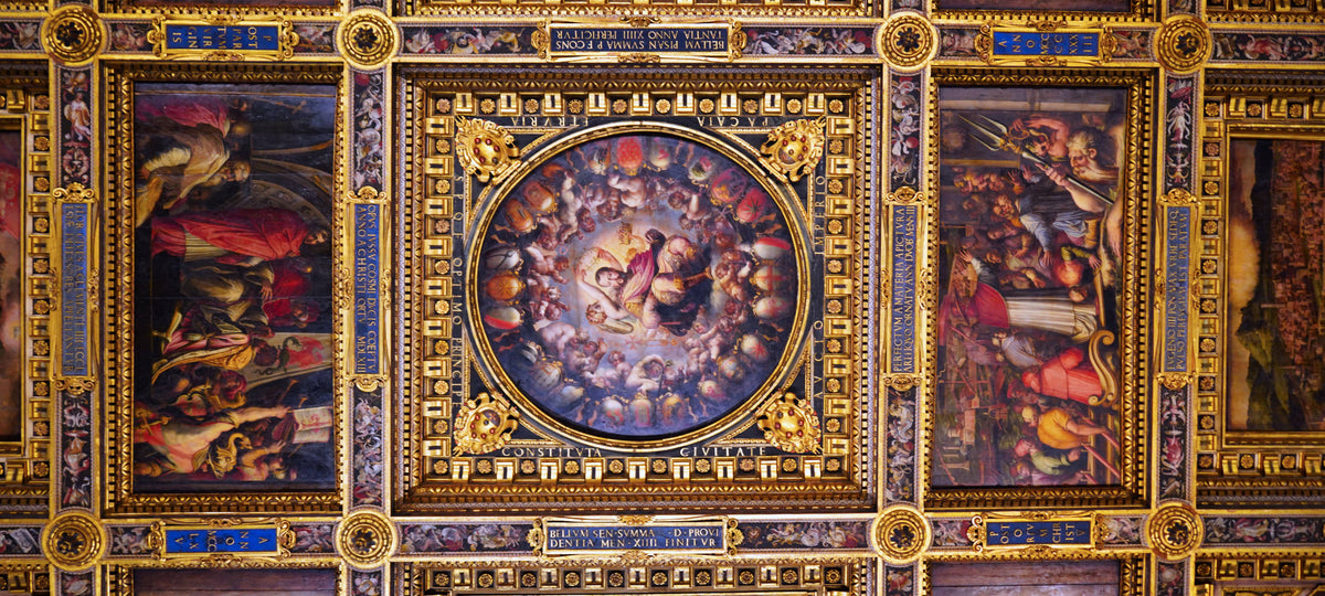 Ceiling Detail, Palazzo Vecchio, Florence