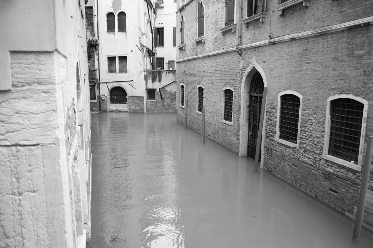 Venice Canal at High Water