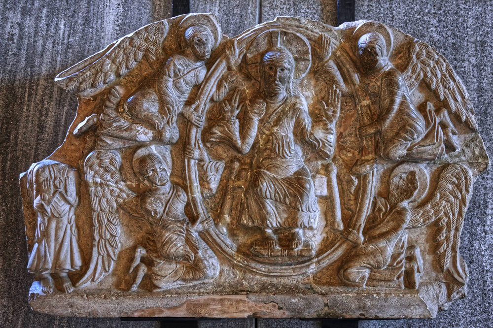 Ivory Carving, Christ in Mandorla, in Castelo Sforezco, Milan