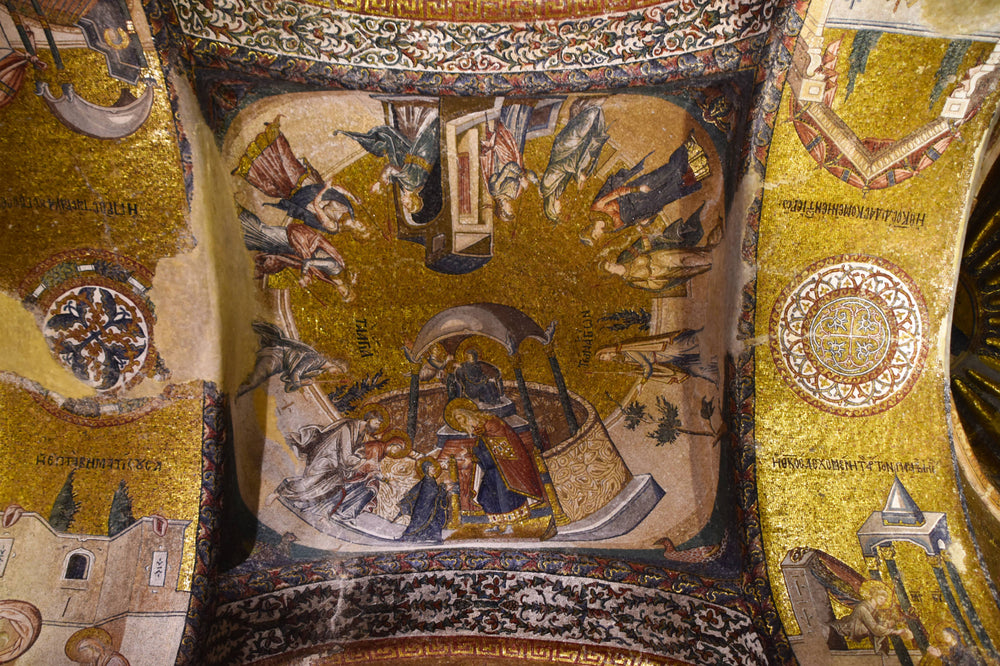 Ceiling Detail, Chora Church, (Kariye Mosque), Istanbul