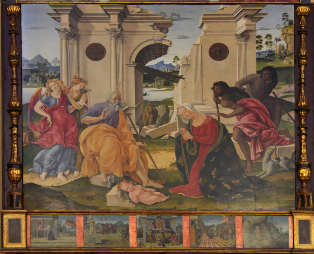 Martini, [Adoration of the Child], Basilica of San Domenico, Siena