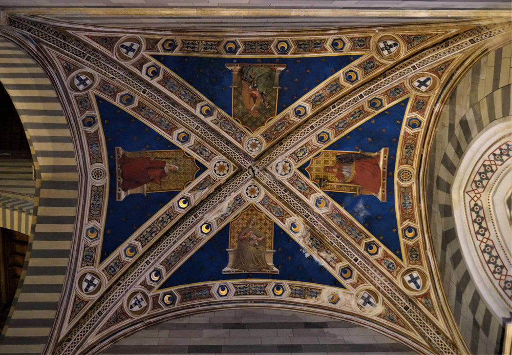 Ceiling Detail, Baptistery of San Giovani, Siena