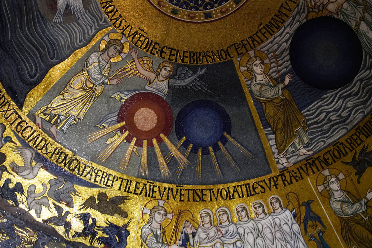 Mosaic, [Fiat Lux], Basilica di San Marco, Venice