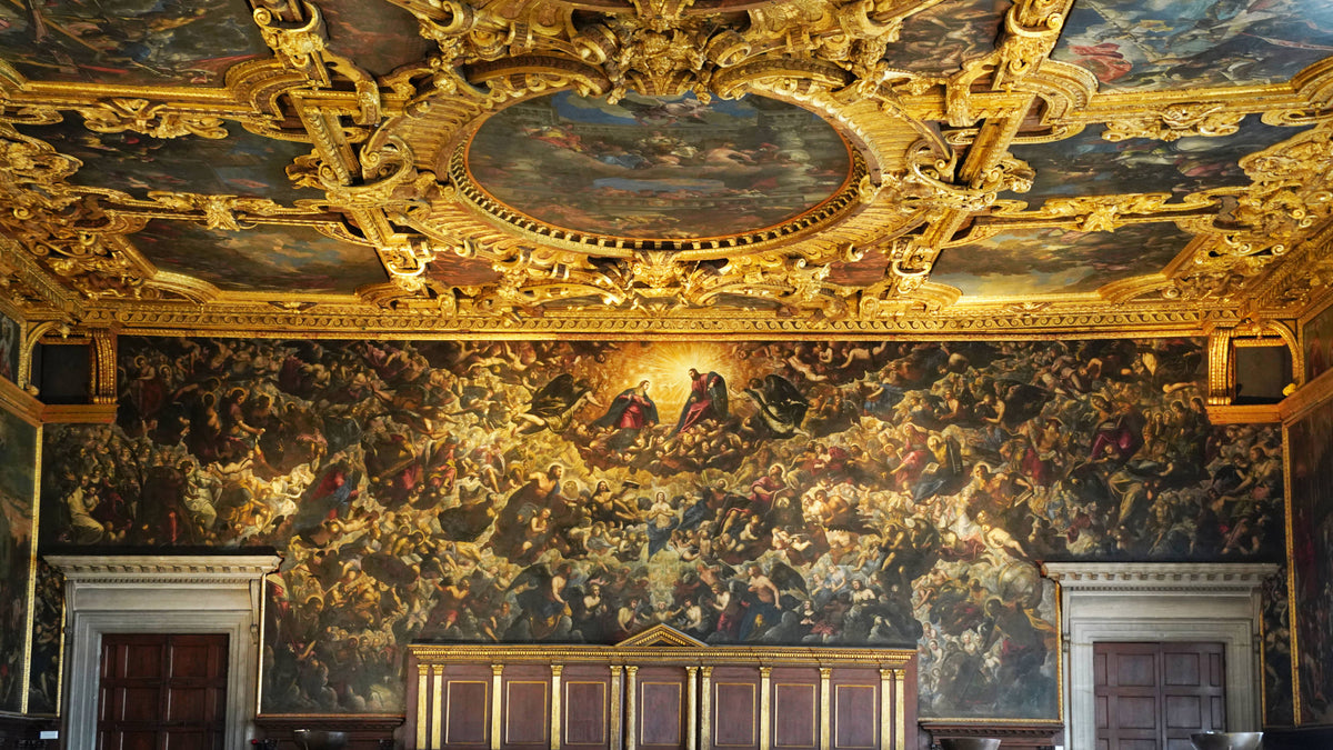 Tintoretto,  [Il Paradiso], Palazzo Ducale, Venice