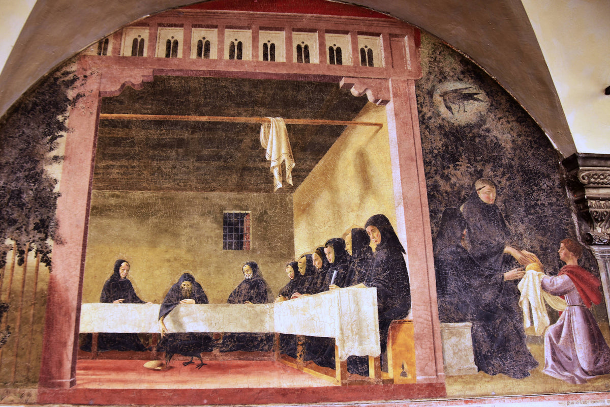 [A Crow Saves St Benedict], Badia Fiorentina, Florence