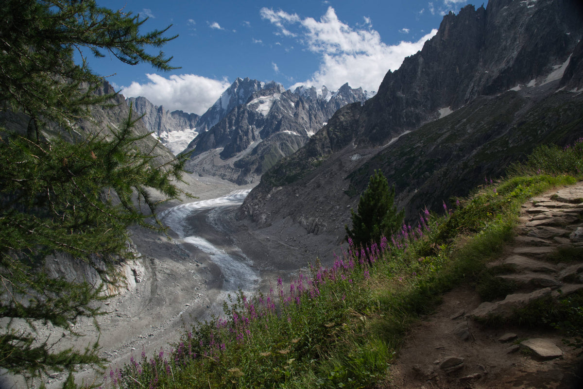 The Grandes Jorasses and Mer du Glace, Chamonix Area, France