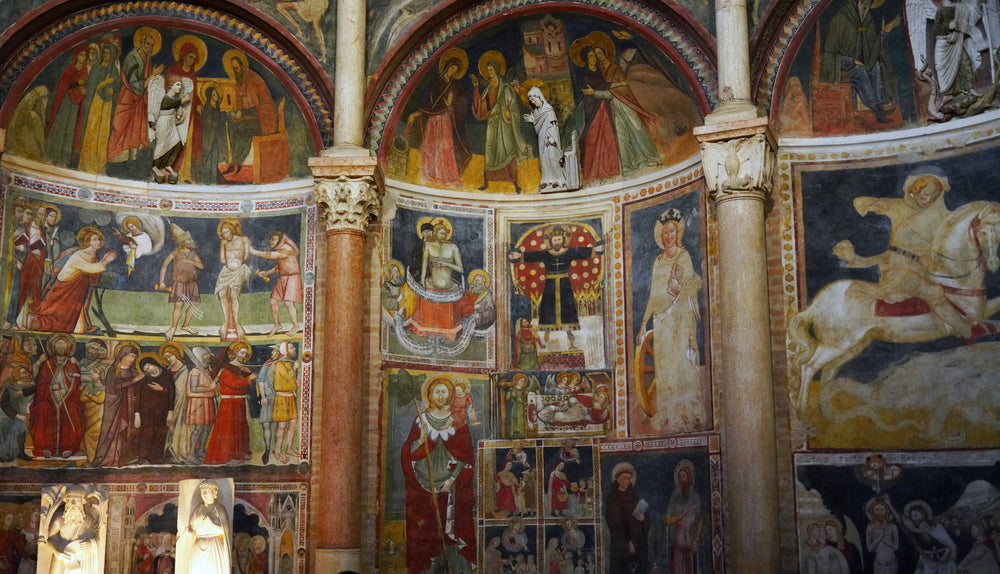 Wall Detail, Batistero di Parma