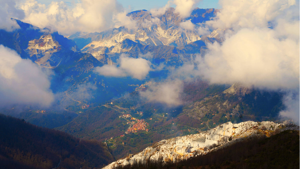 White Marble Mines of Pasquilio Della Cardella, Carrara, Italy