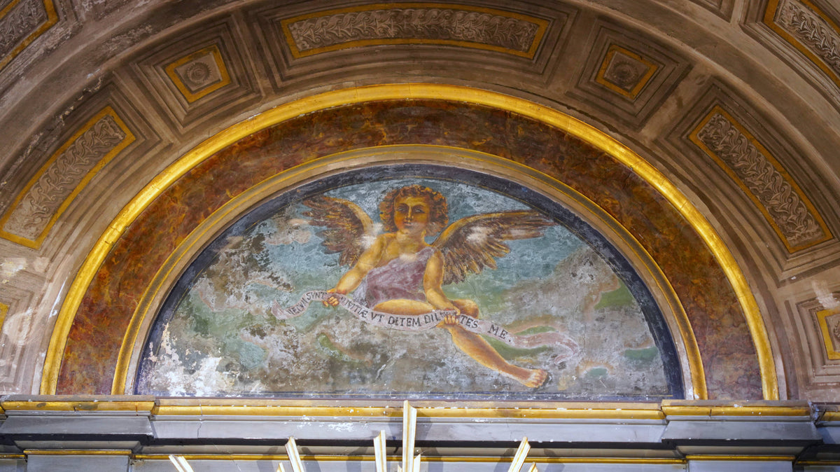 Angel Fresco, Santi Vincenzo e Anastasio a Trevi