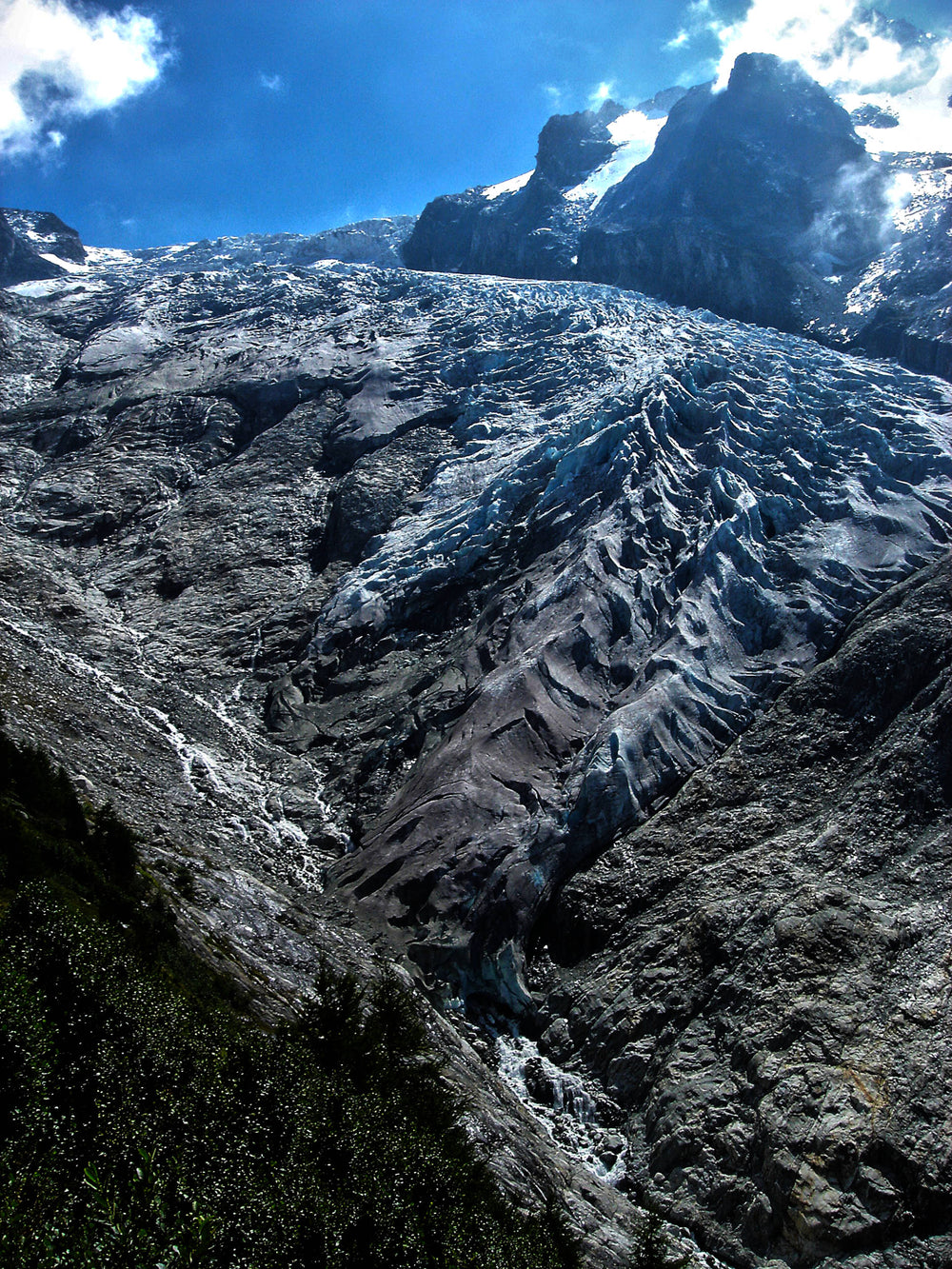 The 2004 Extent of the Trient Glacier