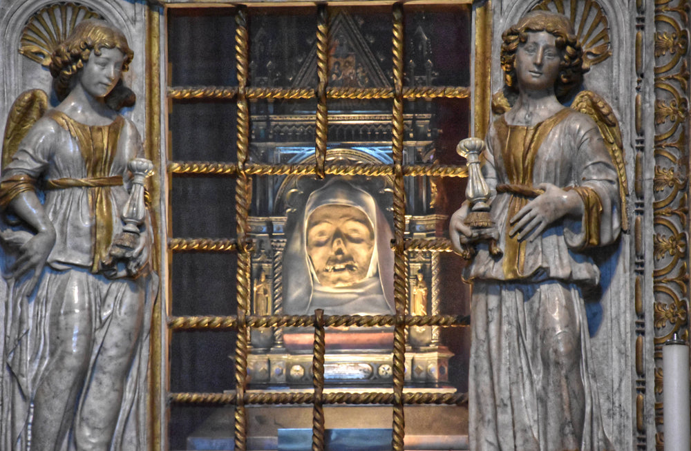 The Head of St. Catherine of Siena, San Dominicana, Siena