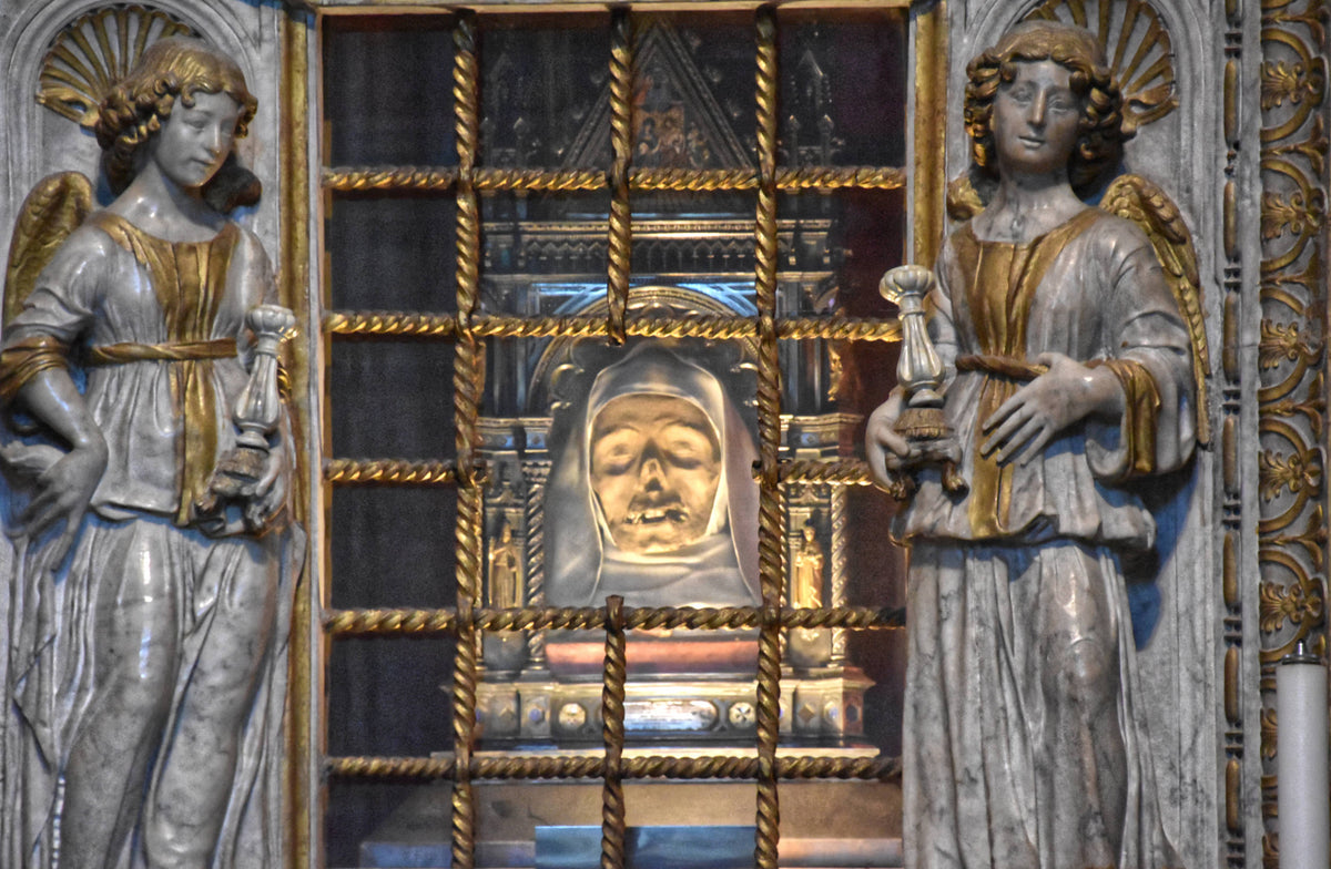The Head of St. Catherine of Siena, San Dominicana, Siena
