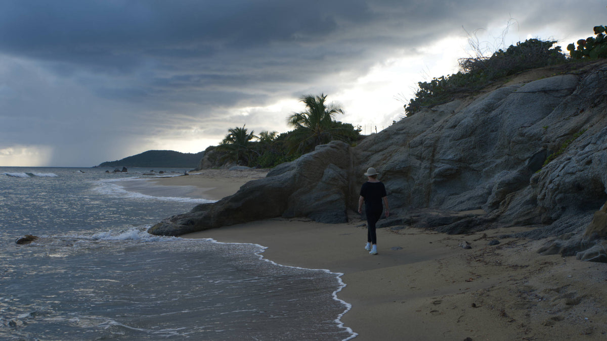Basalt Formations at Coconut Beach, Vieques