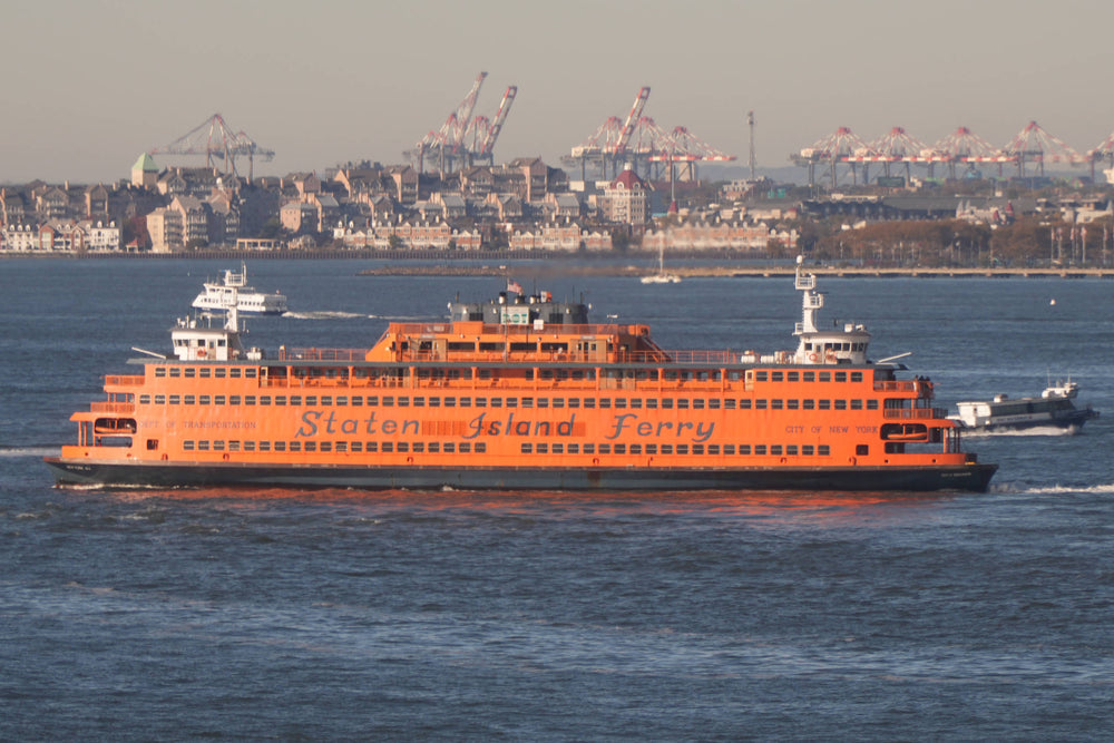 Staten Island Ferry [Guy V. Molinari] in New York Harbor