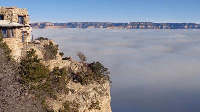 Once a Decade Fog in Grand Canyon National Park