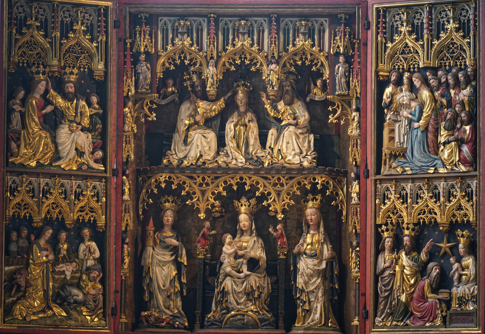 Neustadt Alterpiece, St. Barbara Chap., Cathedral of St. Stephen, Vienna