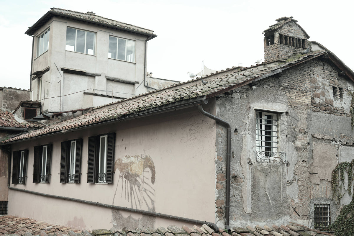 Unknown Design on Concrete House in Parma, Italy