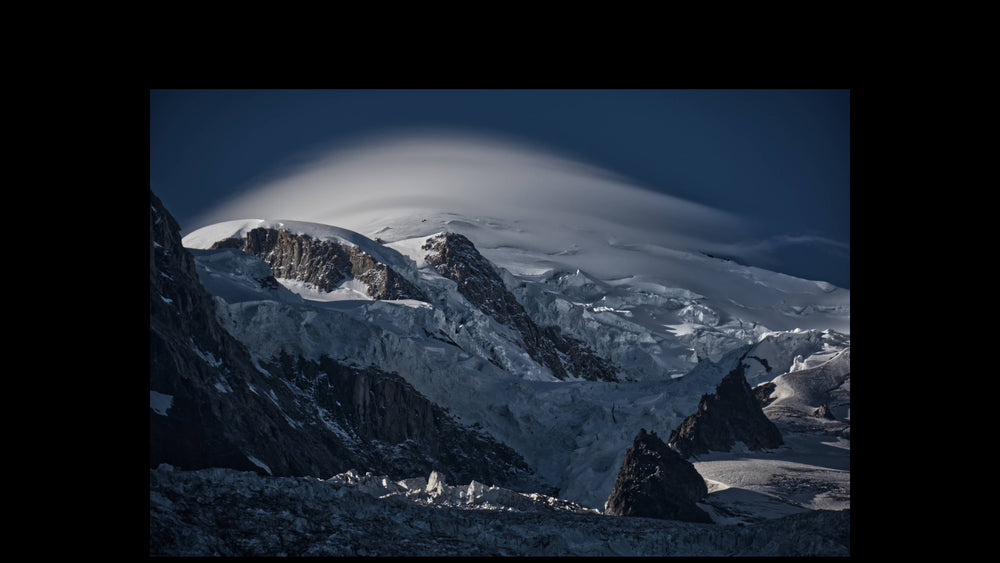 Lenticular Clouds over Mont Blanc