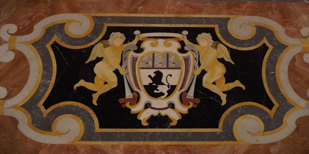 Floor Detail Chiesa del Gesu