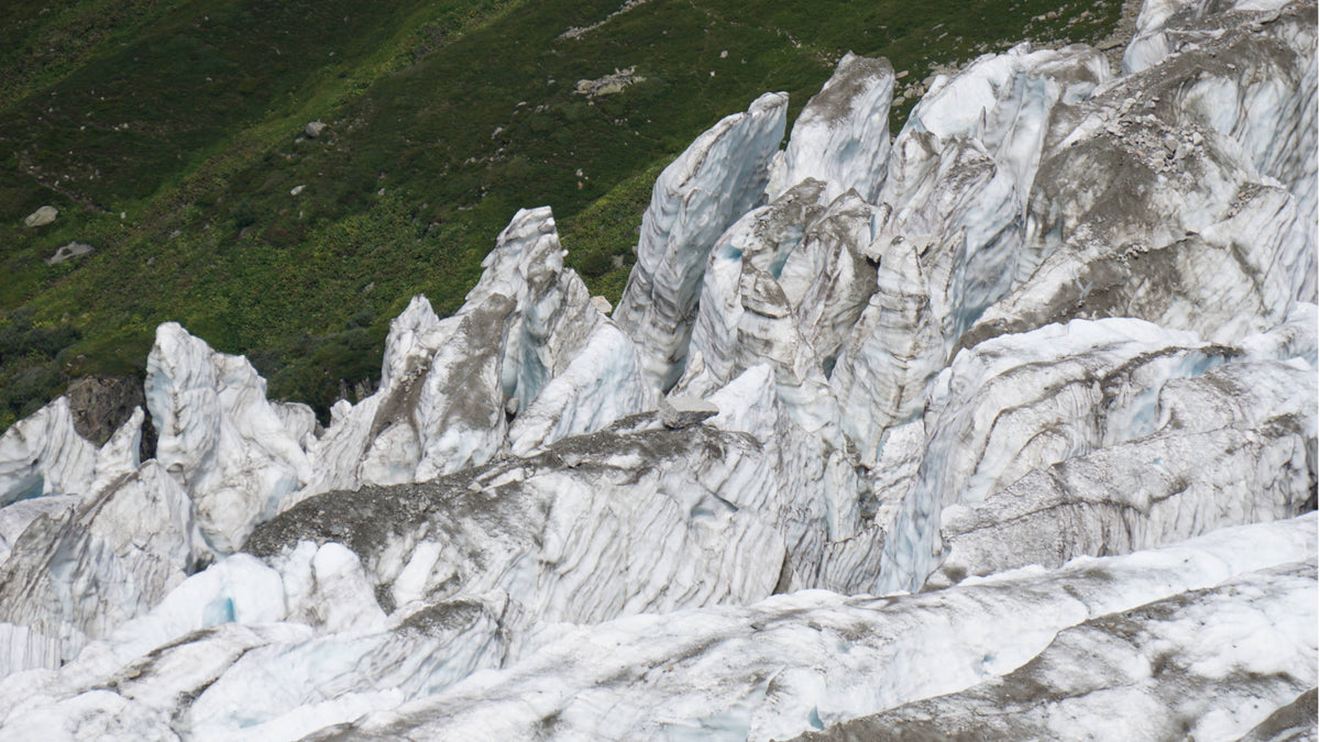 Snow Castles Argentierre Glacier