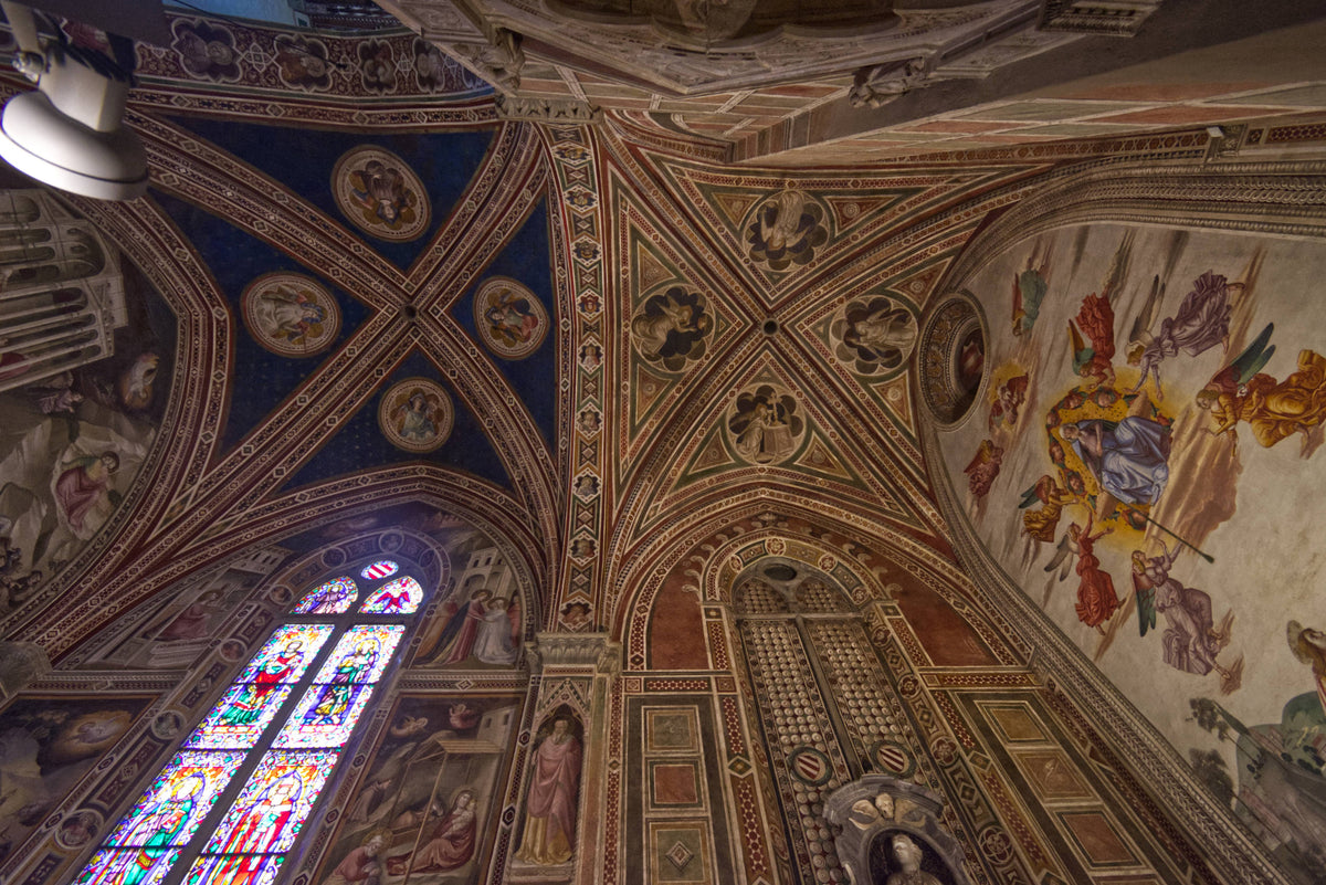 Ceiling Detail Basilica of Santa Croce, Florence