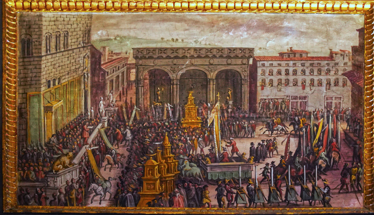 [Celebration of Flatteries] by Stradanus, Palazzo Vecchio