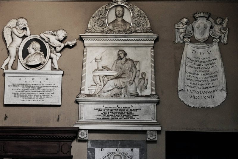 Wall Plaques, Basilica of St Lawrence in Lucina