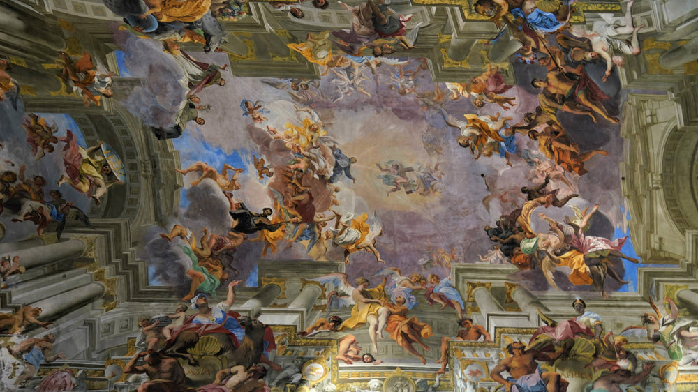 Ceiling Detail in Chiesa di Sant'Ignazio di Loyola, Rome