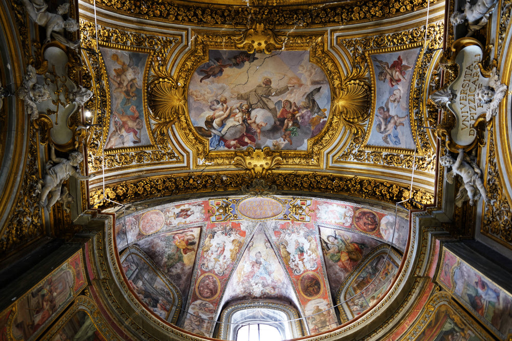 Ceiling Detail, Church of Santa Maria del Orto