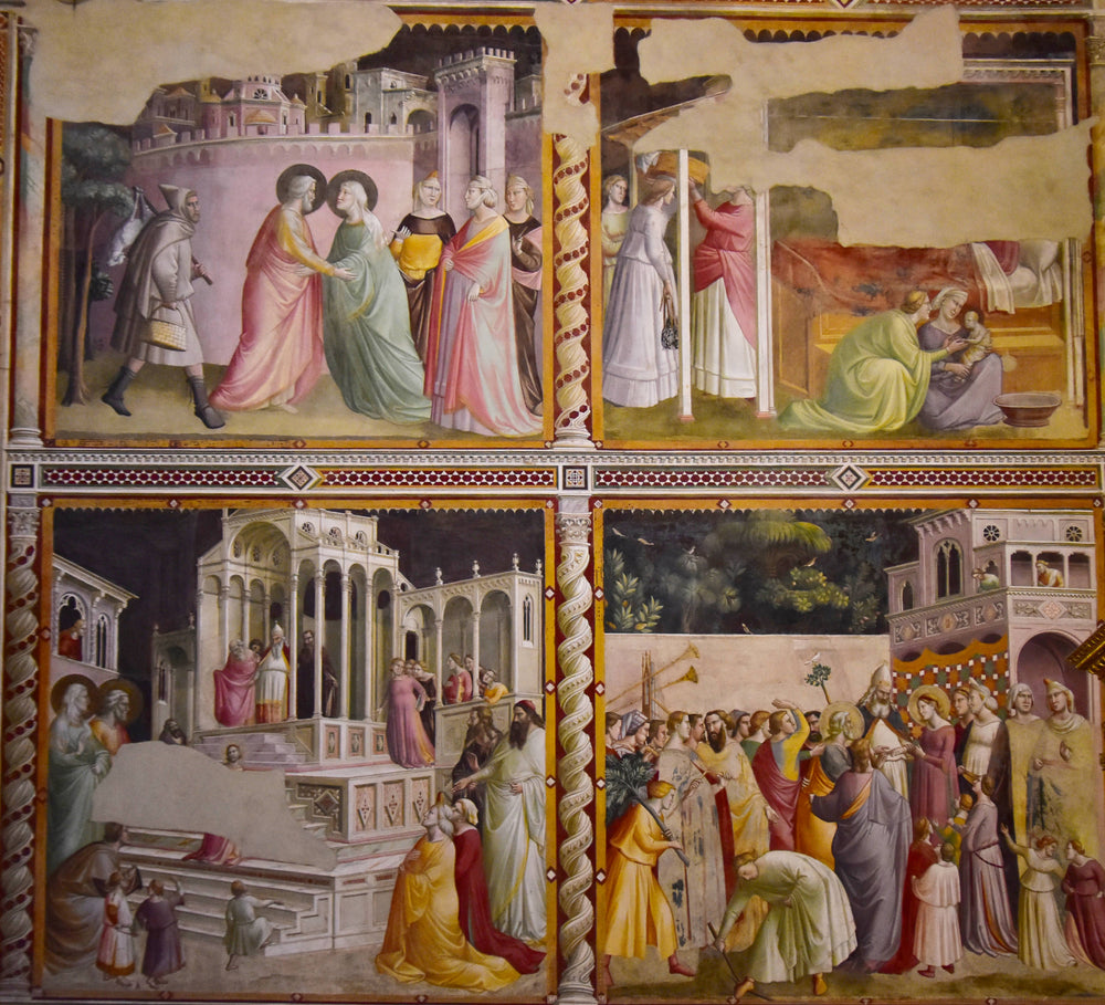 Giotto, Stories of St. Augustine, Santa Croce, Florence