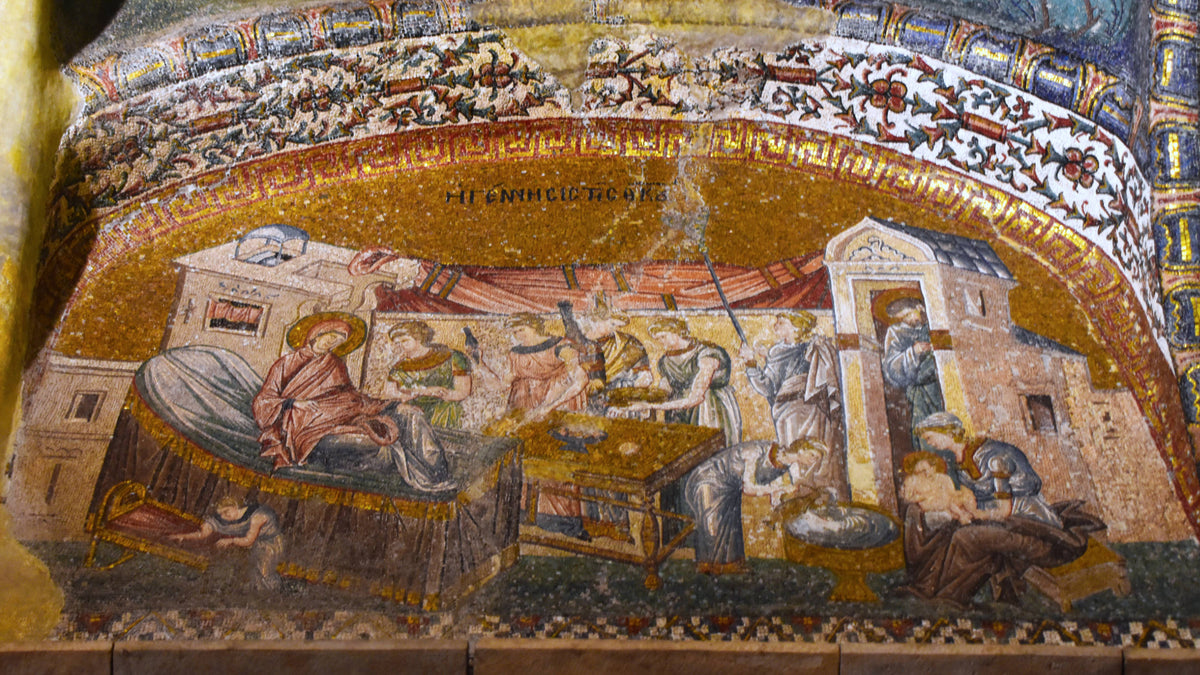 Mosaic, Chora Church, (Kariye Mosque), Istanbul