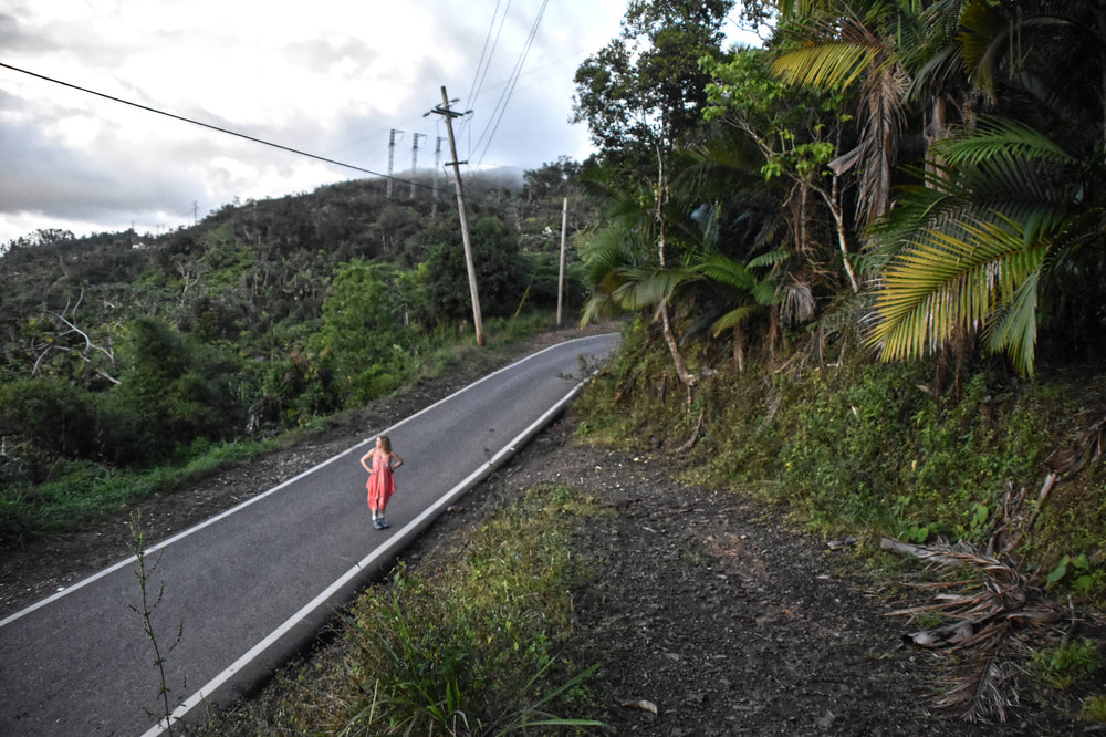 Pink Girl in Puerto Rico