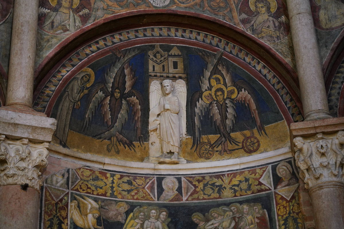 Six-winged Angels, Batistero di Parma