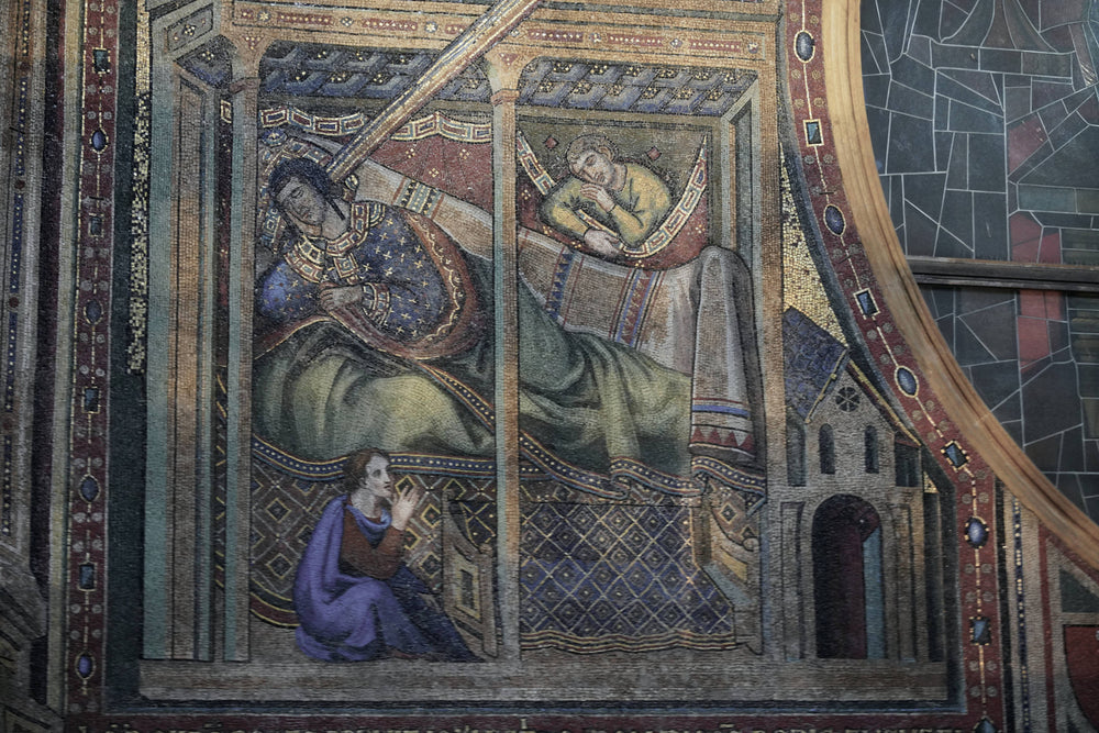 John Relates Dream to Pope Liberius, Santa Maria Maggiore