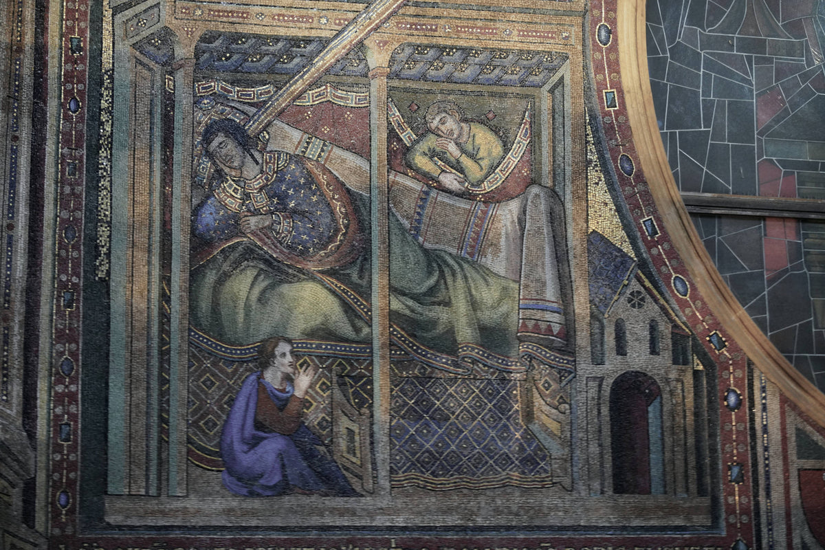 John Relates Dream to Pope Liberius, Santa Maria Maggiore