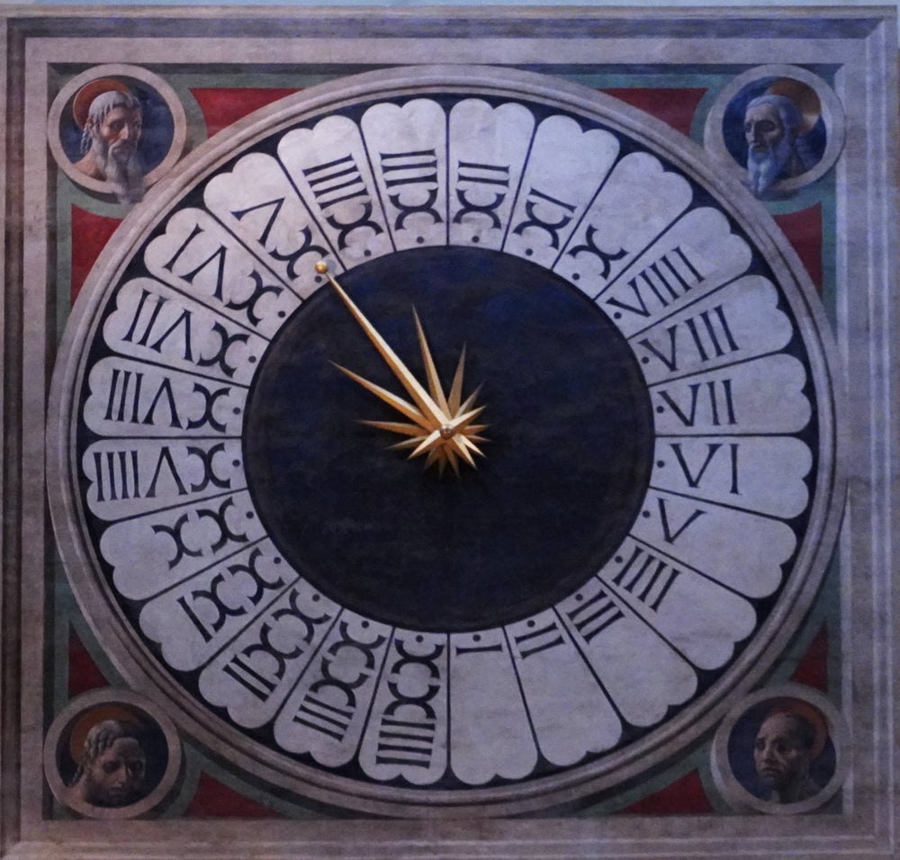 Counterclockwise Clock, Santa Maria del Fiore, Florence
