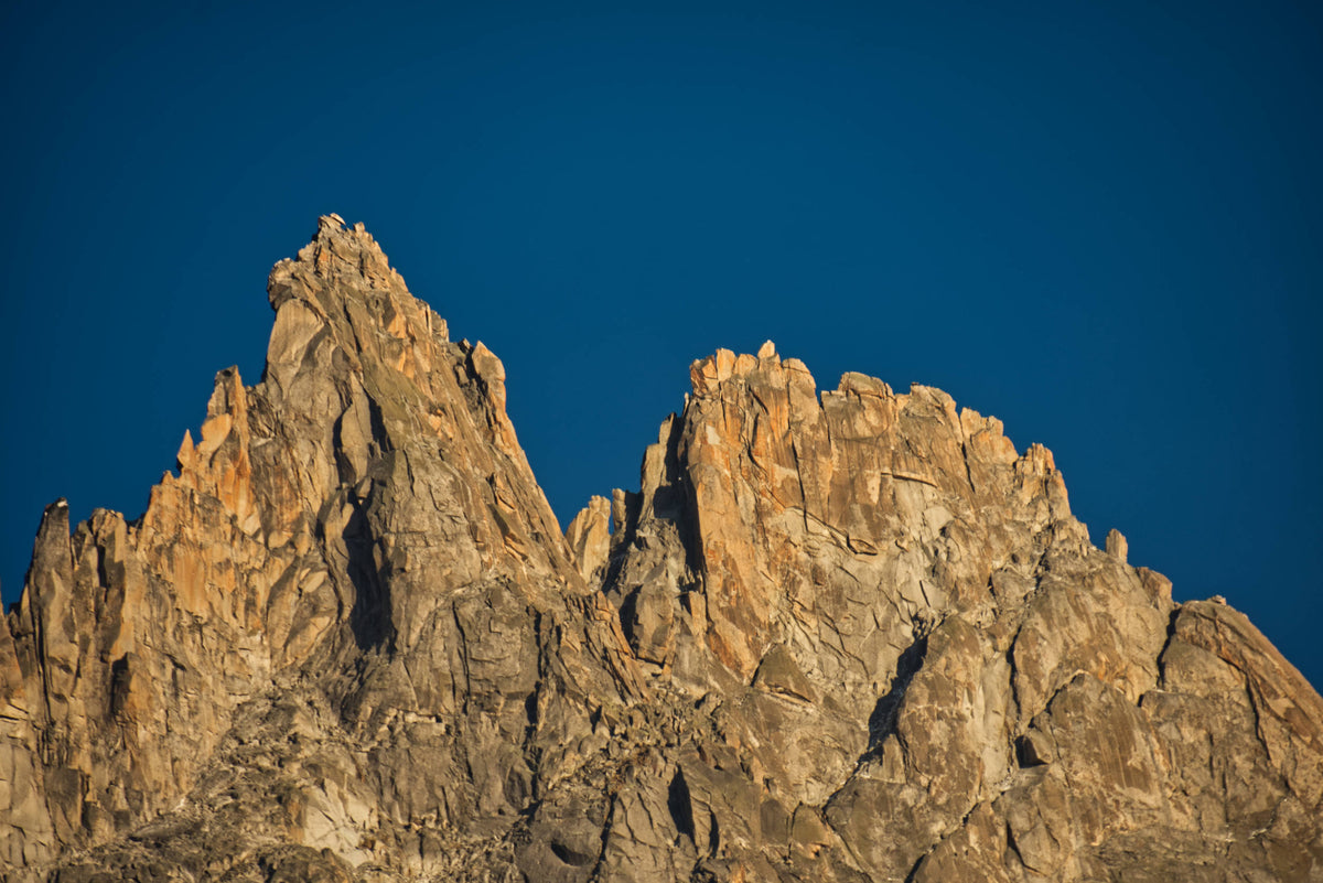 Alpine Peak in Mont Blanc area