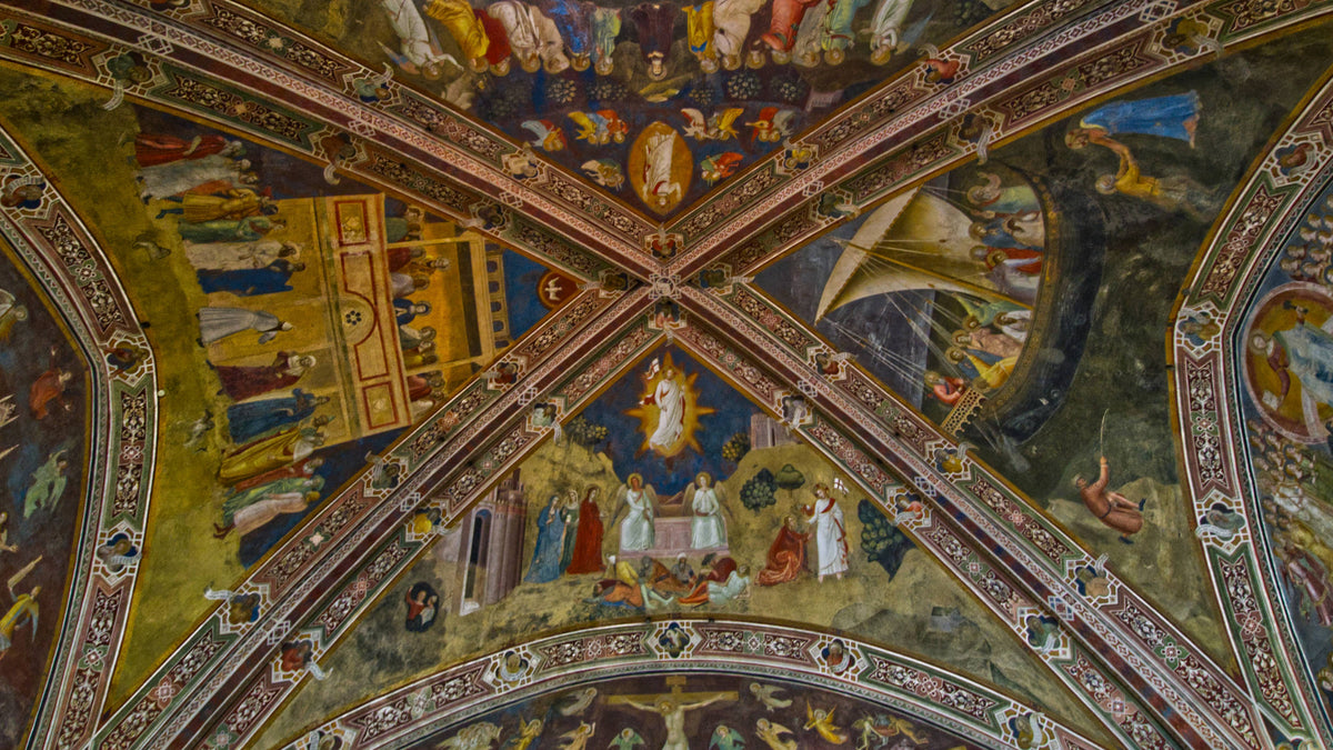 Ceiling, Spanish Chapel, Santa Maria Novella, Florence